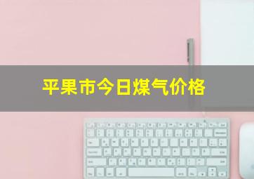 平果市今日煤气价格