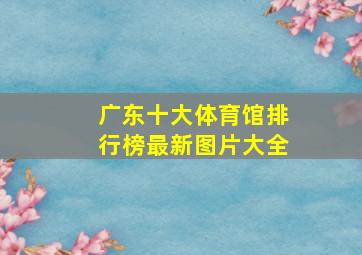 广东十大体育馆排行榜最新图片大全