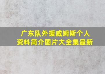 广东队外援威姆斯个人资料简介图片大全集最新