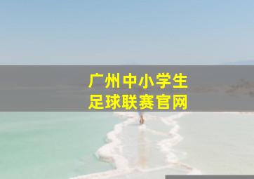 广州中小学生足球联赛官网