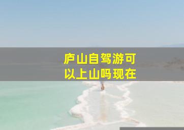 庐山自驾游可以上山吗现在