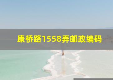 康桥路1558弄邮政编码