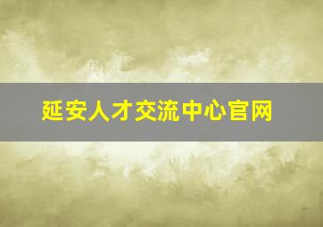 延安人才交流中心官网