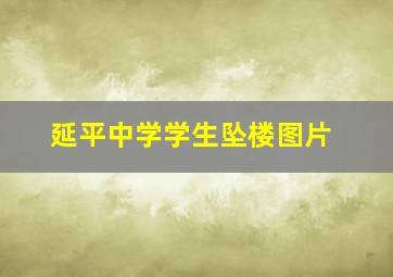 延平中学学生坠楼图片