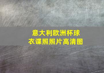 意大利欧洲杯球衣谍照照片高清图