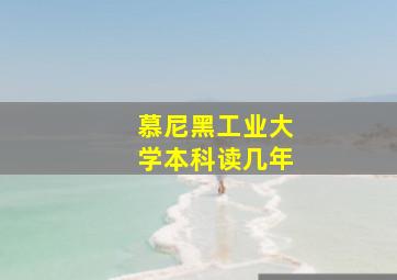 慕尼黑工业大学本科读几年