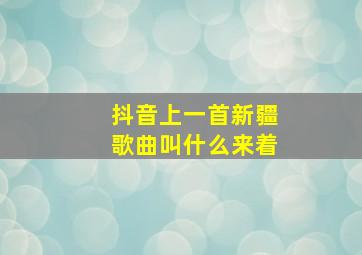 抖音上一首新疆歌曲叫什么来着