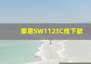 摩恩SW1123C线下款