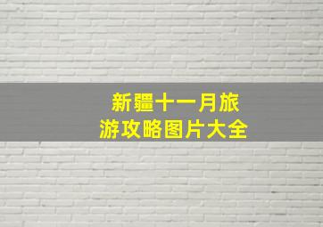 新疆十一月旅游攻略图片大全