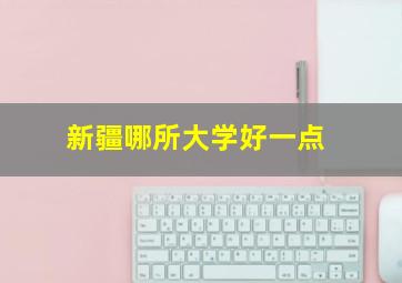 新疆哪所大学好一点