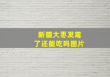 新疆大枣发霉了还能吃吗图片