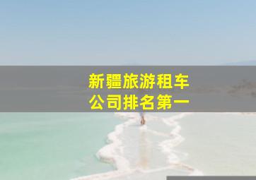 新疆旅游租车公司排名第一