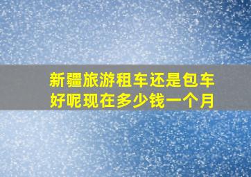 新疆旅游租车还是包车好呢现在多少钱一个月