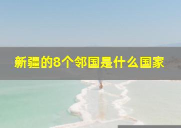 新疆的8个邻国是什么国家