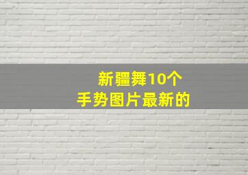 新疆舞10个手势图片最新的