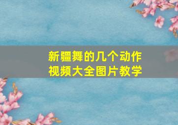 新疆舞的几个动作视频大全图片教学