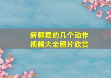 新疆舞的几个动作视频大全图片欣赏