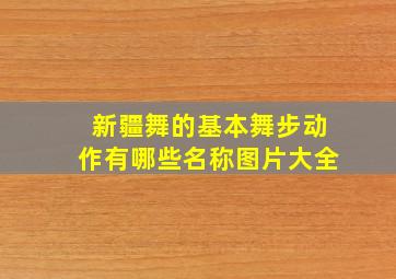 新疆舞的基本舞步动作有哪些名称图片大全