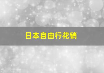 日本自由行花销