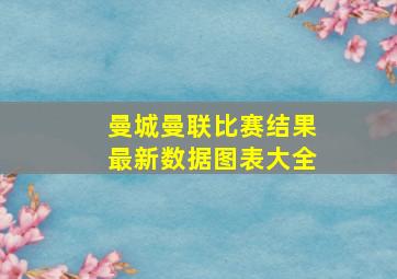 曼城曼联比赛结果最新数据图表大全