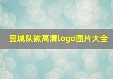 曼城队徽高清logo图片大全