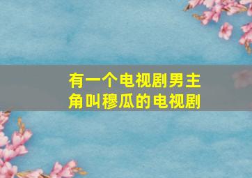 有一个电视剧男主角叫穆瓜的电视剧