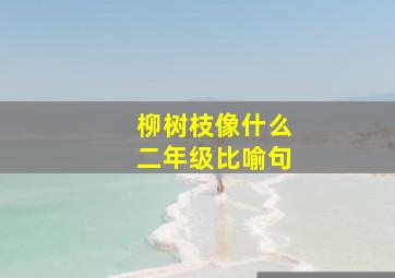 柳树枝像什么二年级比喻句