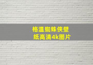 格温蜘蛛侠壁纸高清4k图片