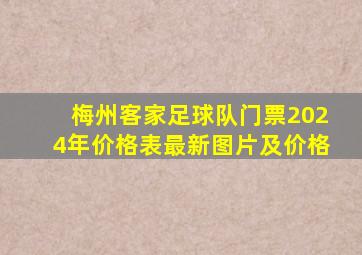 梅州客家足球队门票2024年价格表最新图片及价格