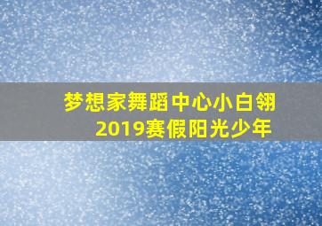 梦想家舞蹈中心小白翎2019赛假阳光少年