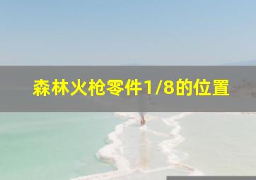 森林火枪零件1/8的位置