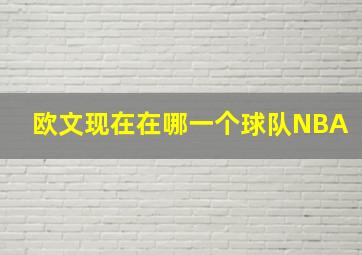 欧文现在在哪一个球队NBA