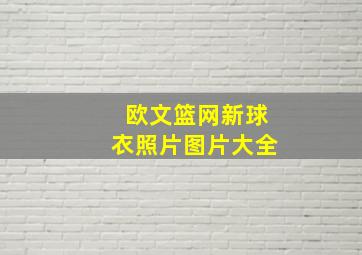 欧文篮网新球衣照片图片大全