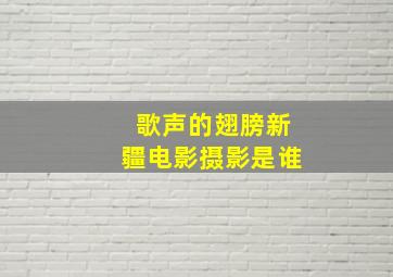 歌声的翅膀新疆电影摄影是谁