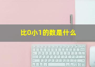 比0小1的数是什么