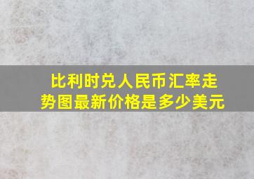 比利时兑人民币汇率走势图最新价格是多少美元