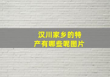 汉川家乡的特产有哪些呢图片