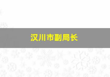 汉川市副局长