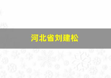 河北省刘建松