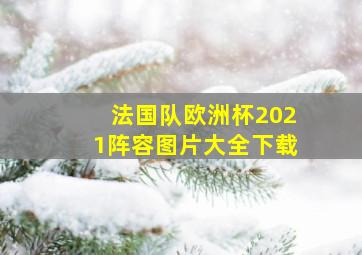 法国队欧洲杯2021阵容图片大全下载