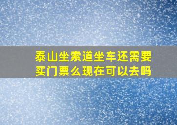 泰山坐索道坐车还需要买门票么现在可以去吗