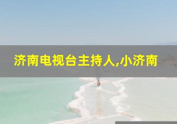 济南电视台主持人,小济南