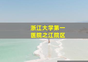 浙江大学第一医院之江院区