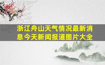 浙江舟山天气情况最新消息今天新闻报道图片大全