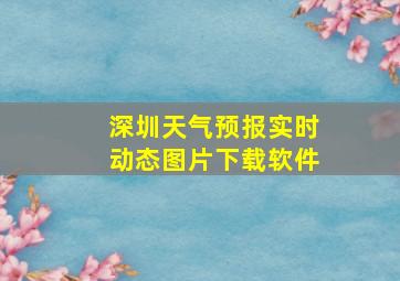 深圳天气预报实时动态图片下载软件