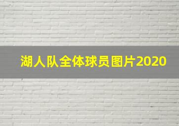 湖人队全体球员图片2020