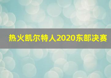 热火凯尔特人2020东部决赛