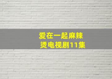 爱在一起麻辣烫电视剧11集