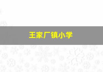 王家厂镇小学