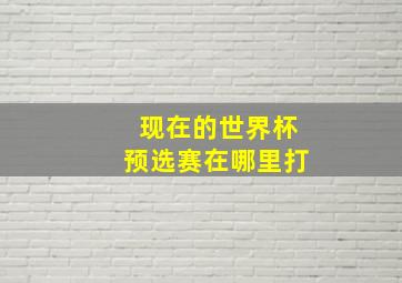 现在的世界杯预选赛在哪里打